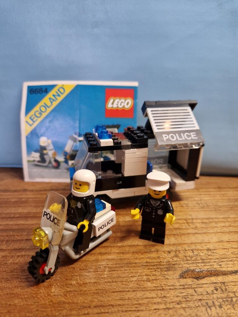 Lego 6684 - Police patrol squad (K), Kinderen en Baby's, Speelgoed | Duplo en Lego, Ophalen of Verzenden, Gebruikt, Complete set