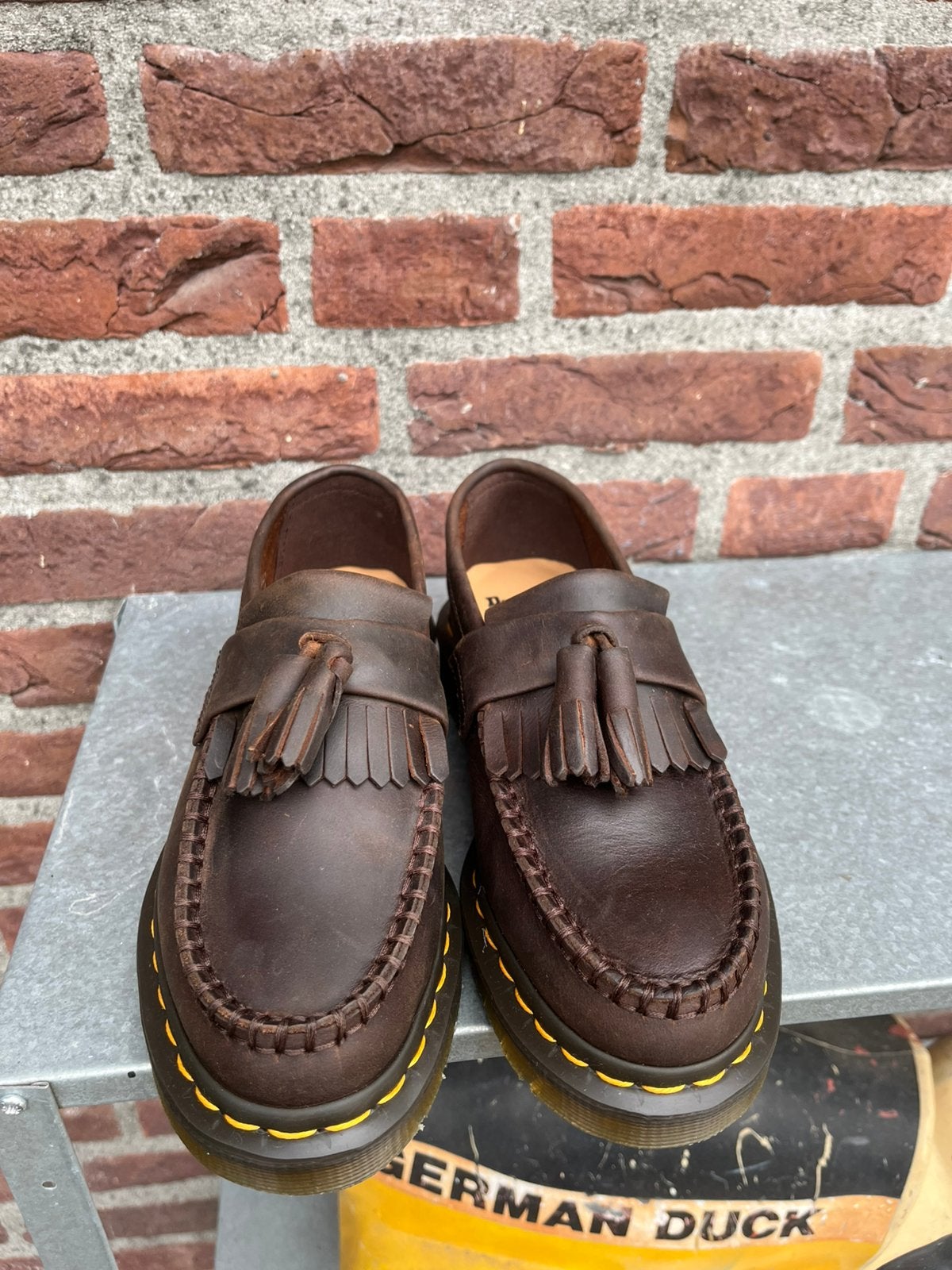Dr. Martens Adrian Crazy horse tassel loafer maat 36, Kleding | Dames, Dr. Martens, Docs, Bruin, Docs