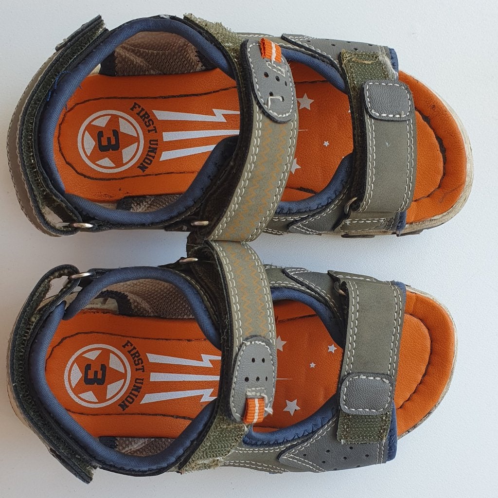 Stoere sandalen voor jongens, maat 28, First Union, Schoenen, Ophalen of Verzenden, Zo goed als nieuw