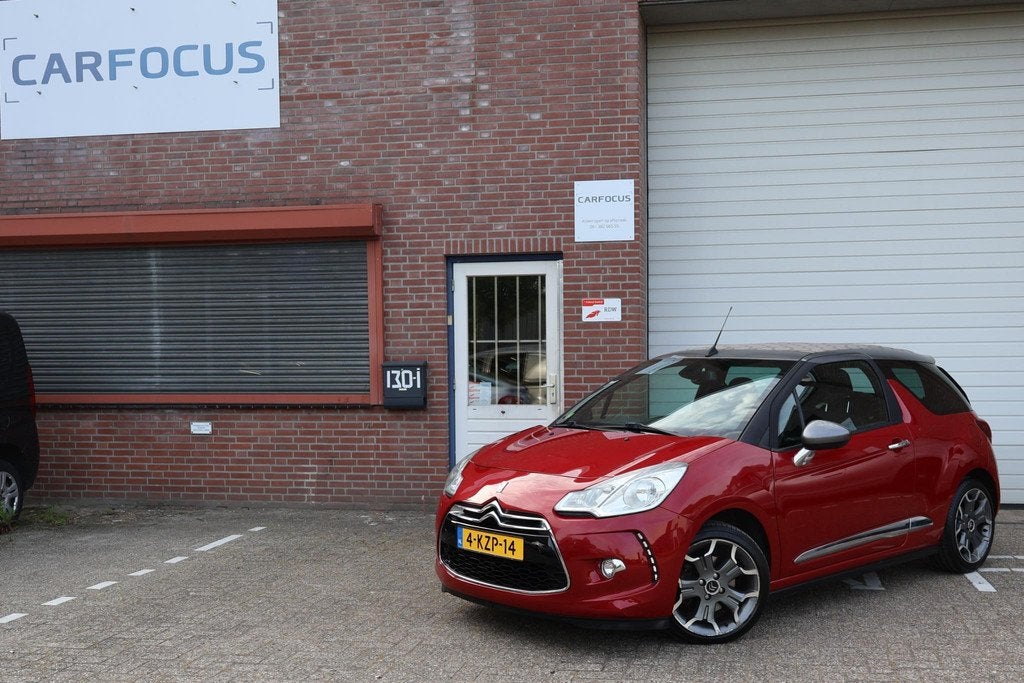 Citroen DS3 Cabrio 1.6 THP Sport Chic NAP 3e eigenaar Cruise, Auto's, Citroën, Voorwielaandrijving, Stof, Gebruikt, 4 cilinders