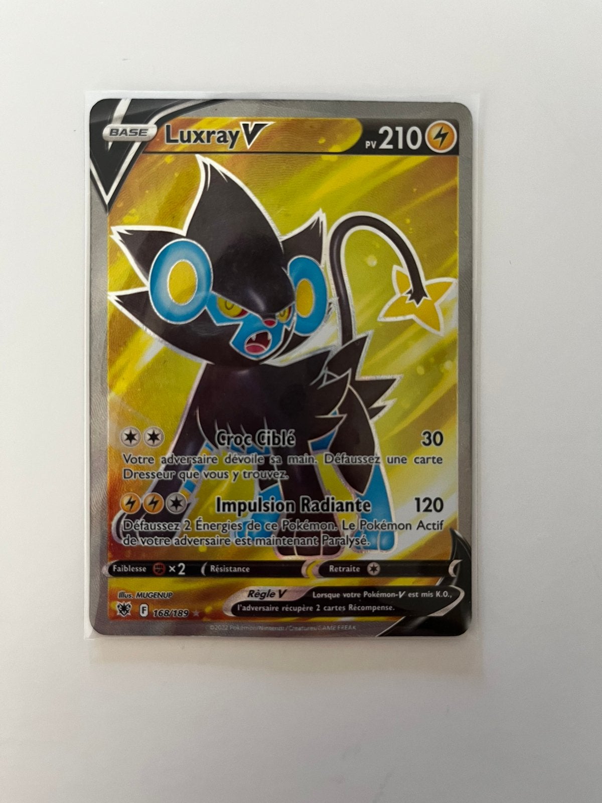 Pokémon TCG - Luxray V, Ophalen of Verzenden, Zo goed als nieuw