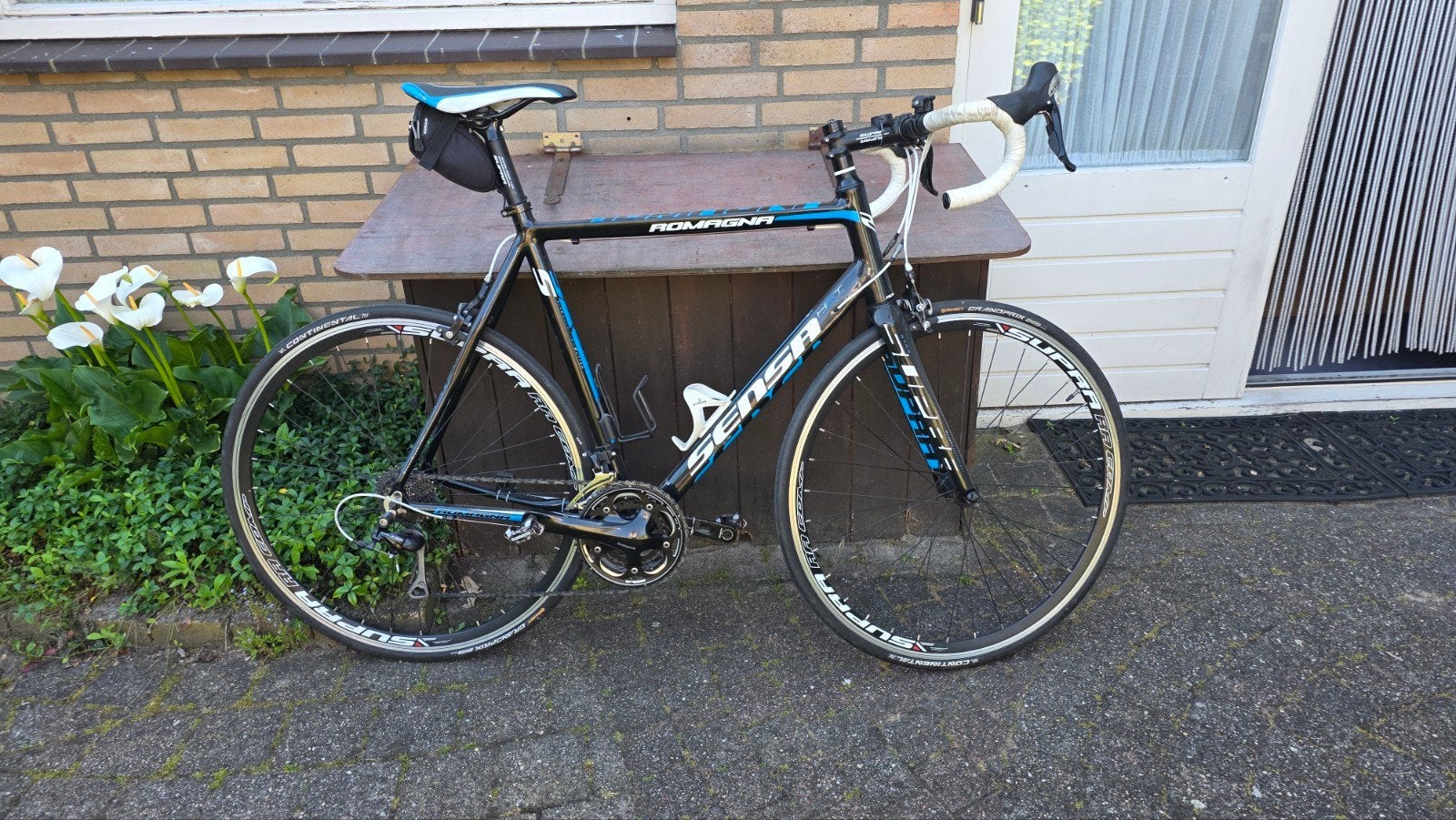 Sensa Romagna racefiets - Shimano 105, Fietsen en Brommers, Fietsen | Racefietsen, 28 inch, Gebruikt, Aluminium, 57 tot 61 cm