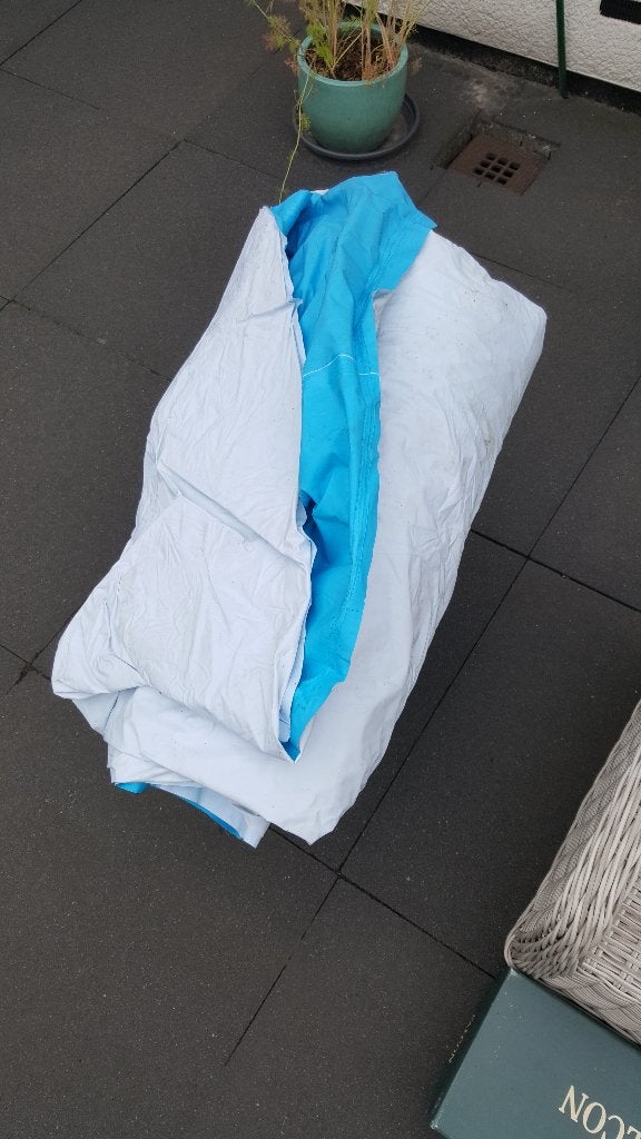 Zwembad ( op Camping of thuis ) compleet met afdekzeil, Ophalen, Minder dan 80 cm, Overige typen, Rond