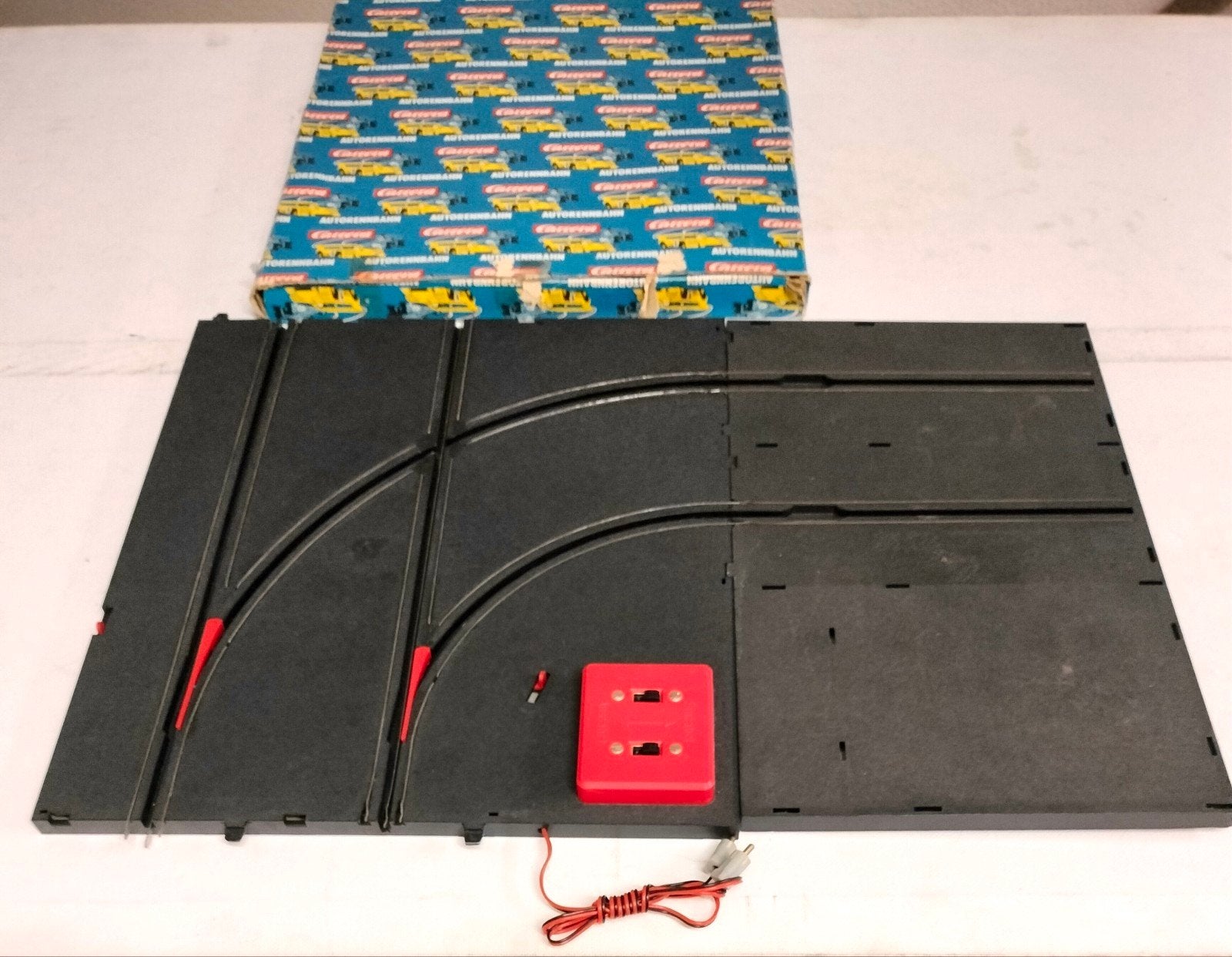 Carrera Universal racebaan in en uit boxenausfahrt art.50537, Verzenden, Gebruikt, Elektrisch, Carrera