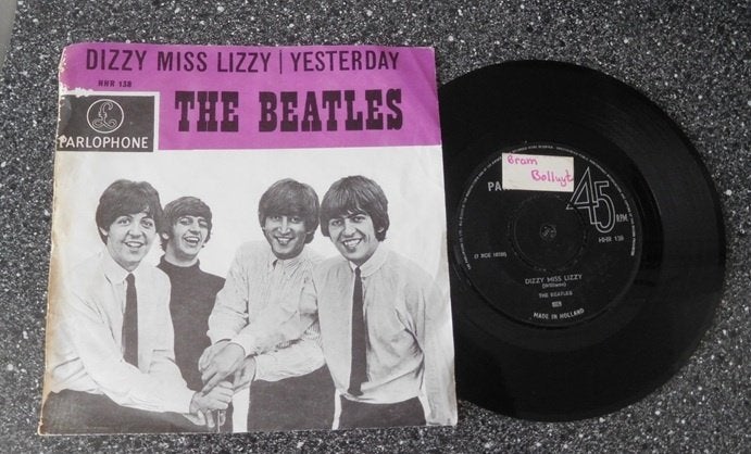 The Beatles - dizzy miss Lizzy & yesterday (vanaf € 3,50), Cd's en Dvd's, Ophalen of Verzenden, Zo goed als nieuw, 7 inch, Pop