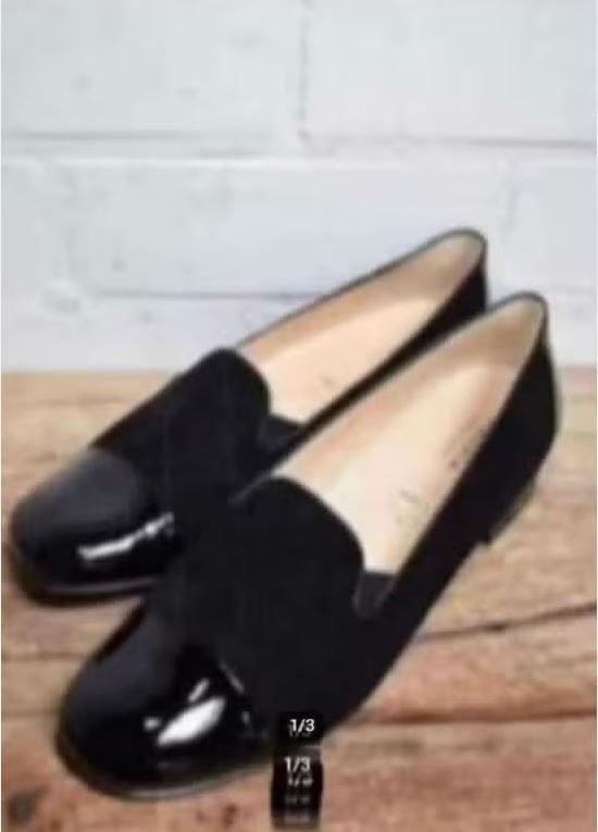 Hassia - Prachtige suedeleren loafers maat 35 - Nieuw €150, Hassia, Nieuw, X, Ballerina's