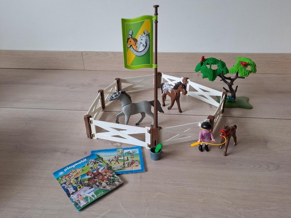 Playmobil Country Paarden Weide 6931, Ophalen of Verzenden, Zo goed als nieuw, Complete set