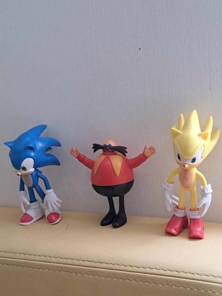 Partij van 3x sonic, Verzenden, Dr robotic, Zo goed als nieuw, Sonic