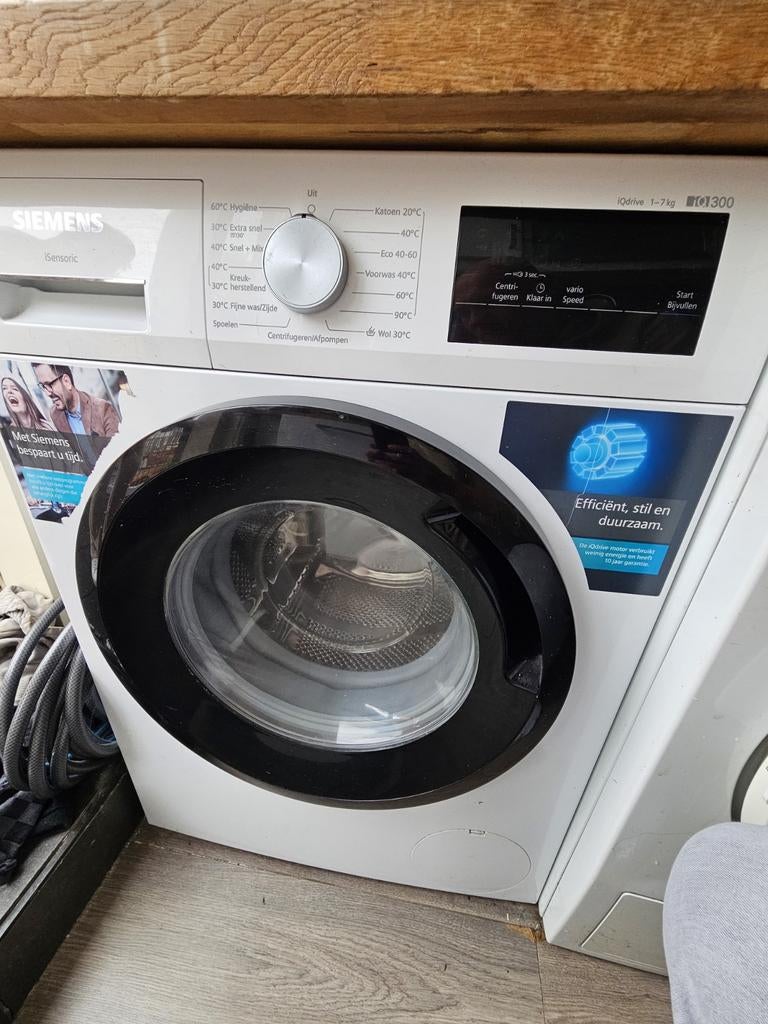 SIEMENS WASMACHINE - 2 jaar HAARLEM, Ophalen, Gebruikt, Voorlader