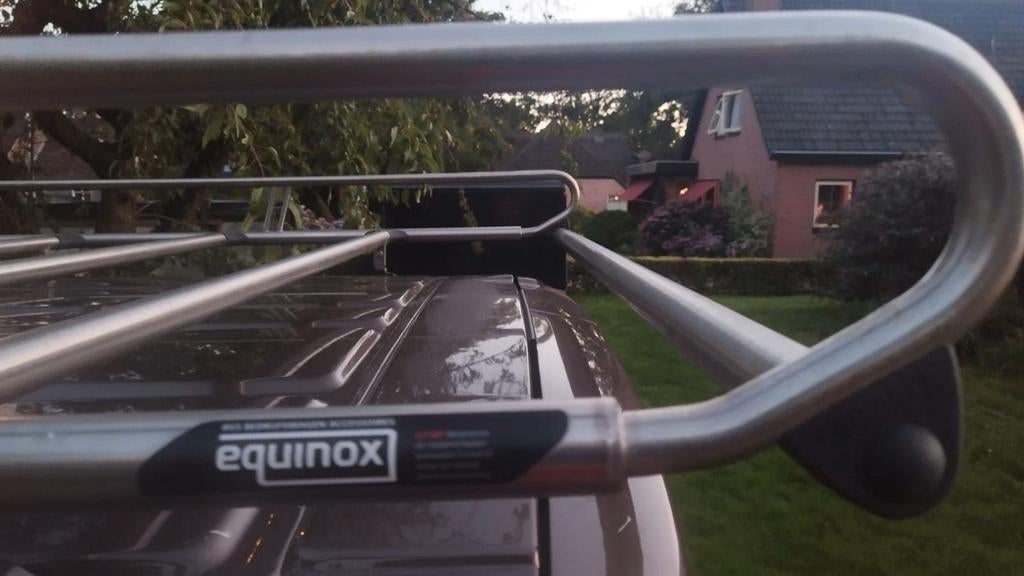Equinox rvs imperial ladderrol windvaan peugeot citroen fiat, Ophalen, Zo goed als nieuw