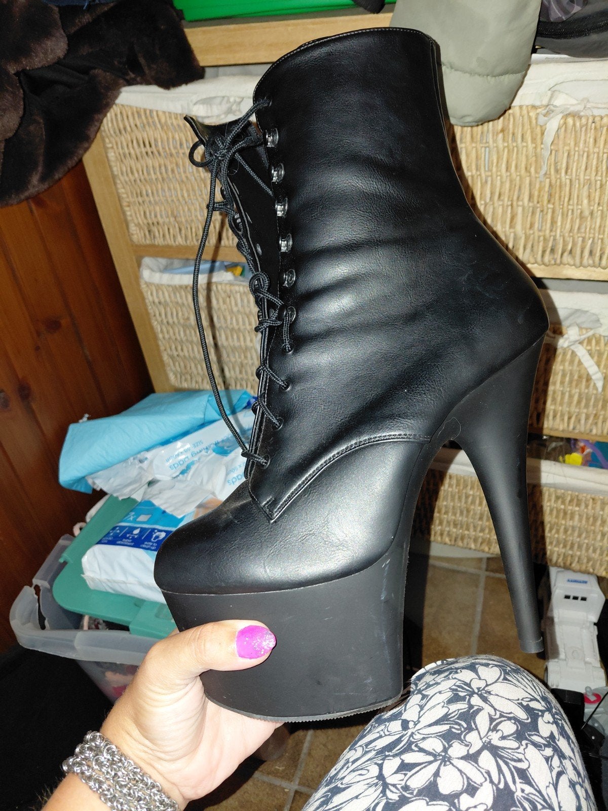 mooie high heels, Kleding | Dames, Schoenen, Zwart, Overige typen, Ophalen of Verzenden, Zo goed als nieuw