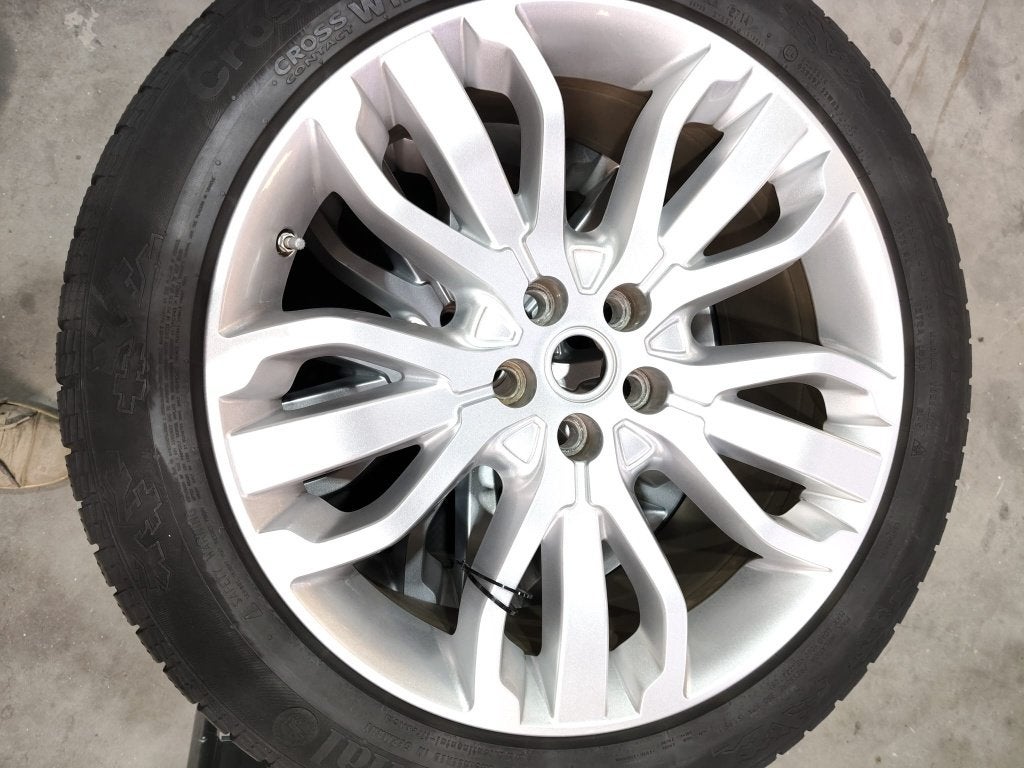 winterbanden met velgen 21'' range rover sport L405 L494, Ophalen, Gebruikt, 275 mm, Banden en Velgen