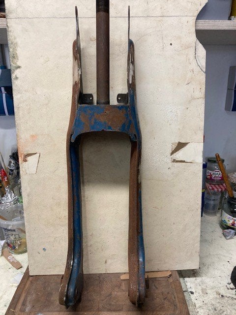 Voorvork Zundapp Model Swing van Super Combinette 1961, Ophalen of Verzenden, Gebruikt, Frame, Overige merken