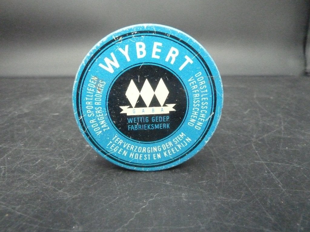 Vintage blikje Wybert., Ophalen of Verzenden, Gebruikt, Overige