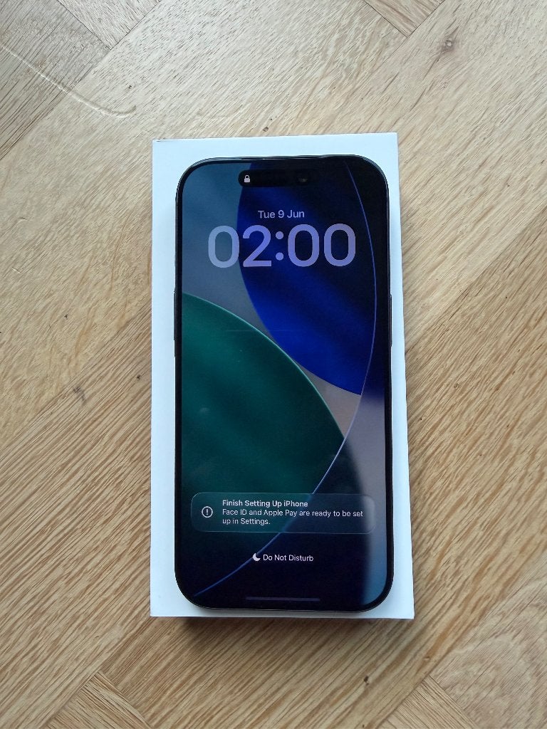 Iphone 17 Pro Diepblauw, 1 TB, als nieuw, batterij 100%, Telecommunicatie, Mobiele telefoons | Apple iPhone, Ophalen, 1 TB, Zo goed als nieuw