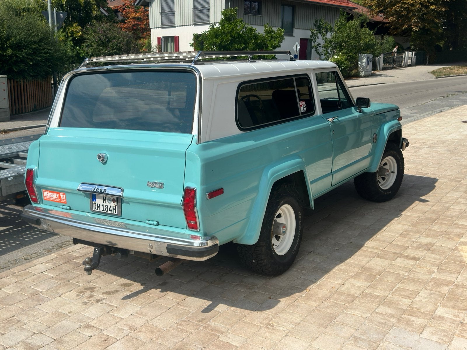 ‼️GERESERVEERD‼️JEEP WAGONEER CHIEF 5.9 V8 BELASTINGVRIJ‼️, Auto's, Leder, Bedrijf, 5900 cc, SUV of Terreinwagen