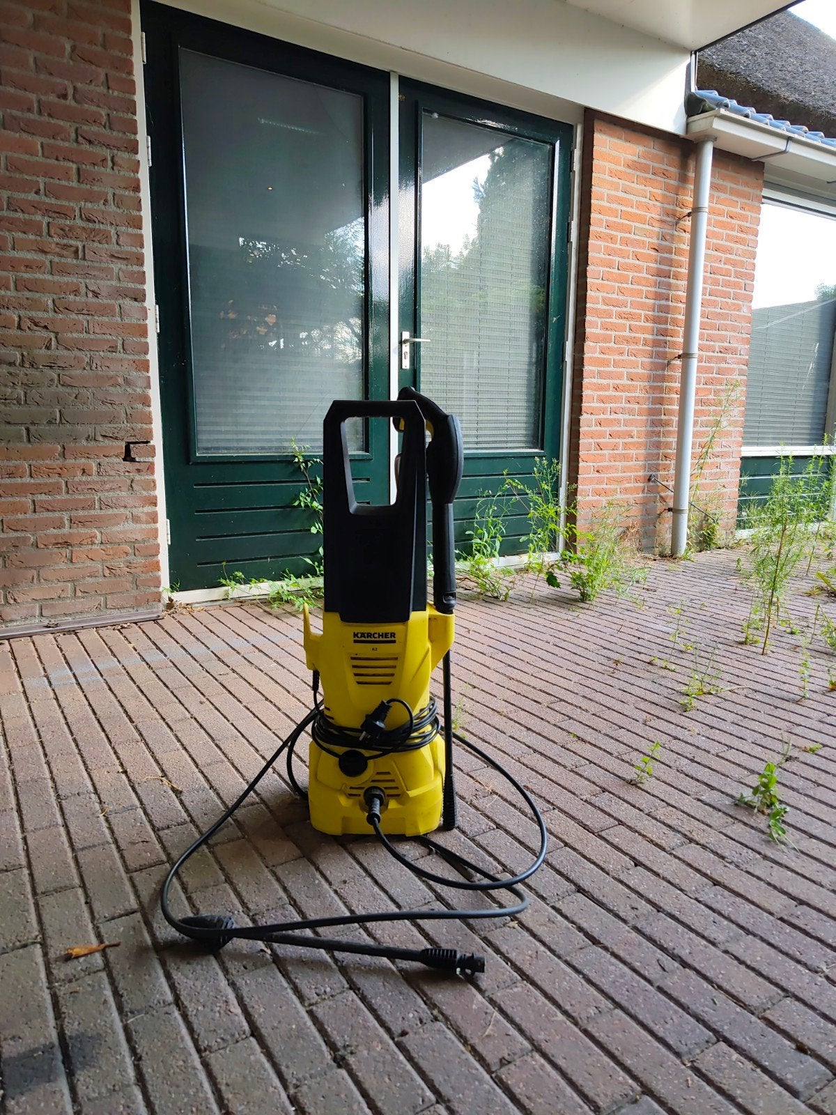 Karcher K2 hogedrukreiniger - Goed werkend, Doe-het-zelf en Verbouw, Reinigingsmachines, Ophalen, Gebruikt, Overige typen