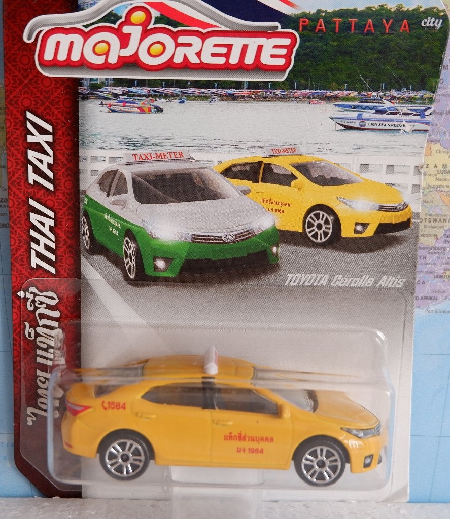Majorette, Toyota Corolla Altis, Taxi, Ophalen of Verzenden, Nieuw, Auto