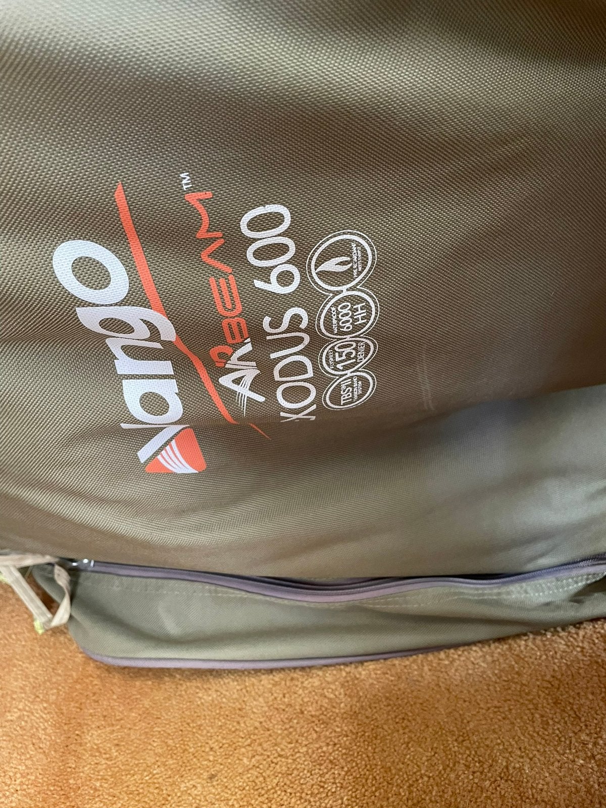 Vango tent airbeam exodus 600, Caravans en Kamperen, Ophalen, Gebruikt, Tot en met 4