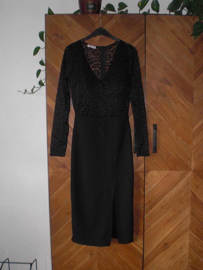 Mooie Zwarte (Gala/Feest) Jurk van WAL G. Maat XS, Zwart, Ophalen of Verzenden, Zo goed als nieuw, Maat 34 (XS) of kleiner