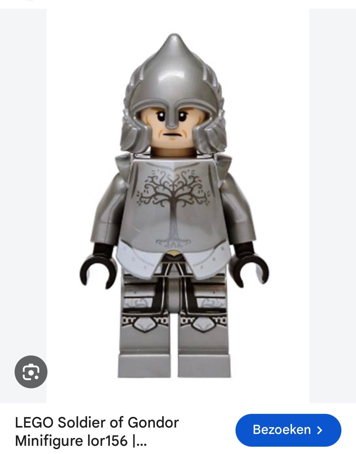 Lego LOTR Soldier of Gondor lor156 Minas Tirith 11377 NIEUW, Compleet, Lego, Nieuw, Ophalen of Verzenden