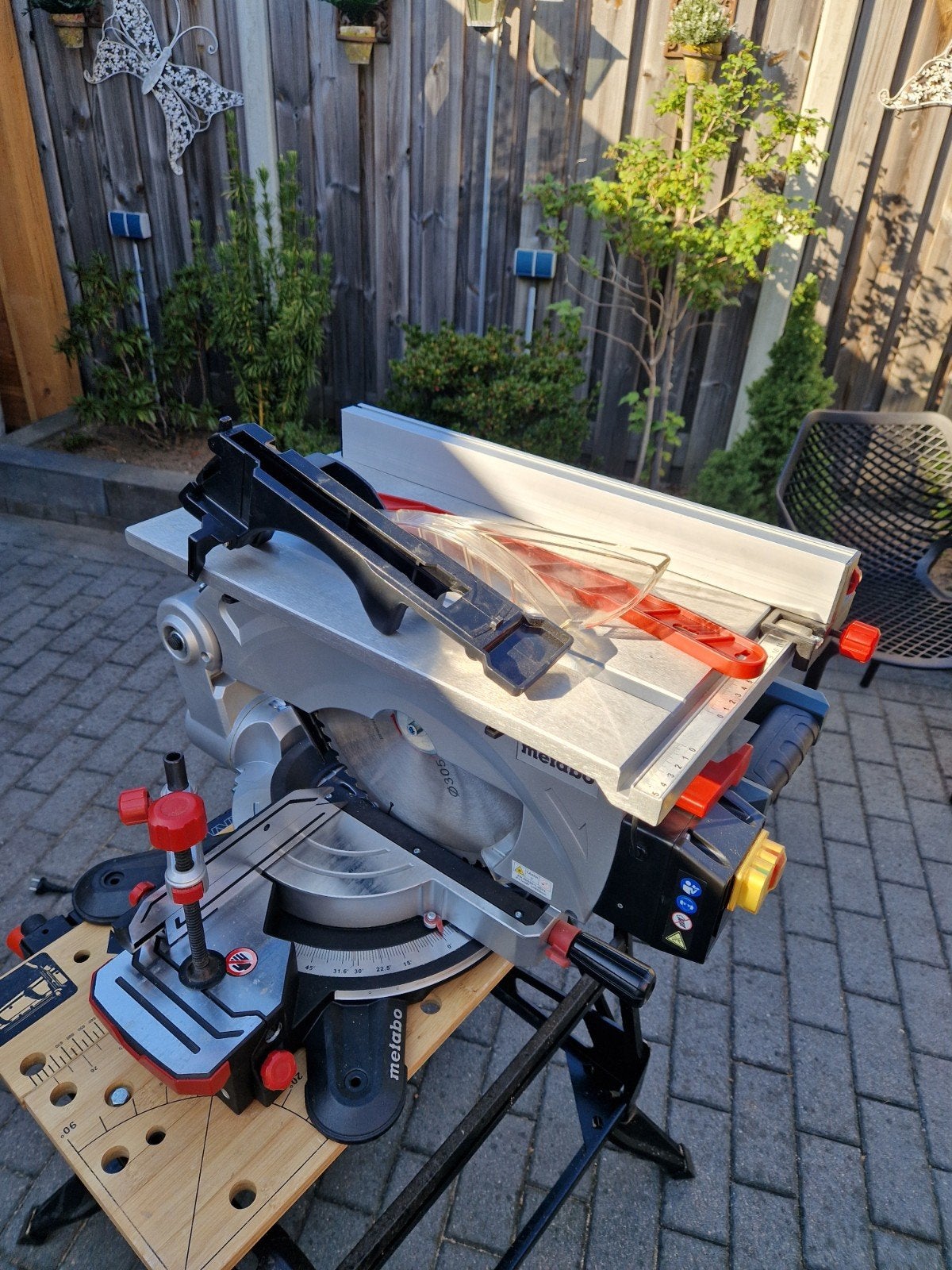 Afkortzaag/zaagtafel, Ophalen, Elektra Beckum / Metabo, Zo goed als nieuw, Afkortzaag