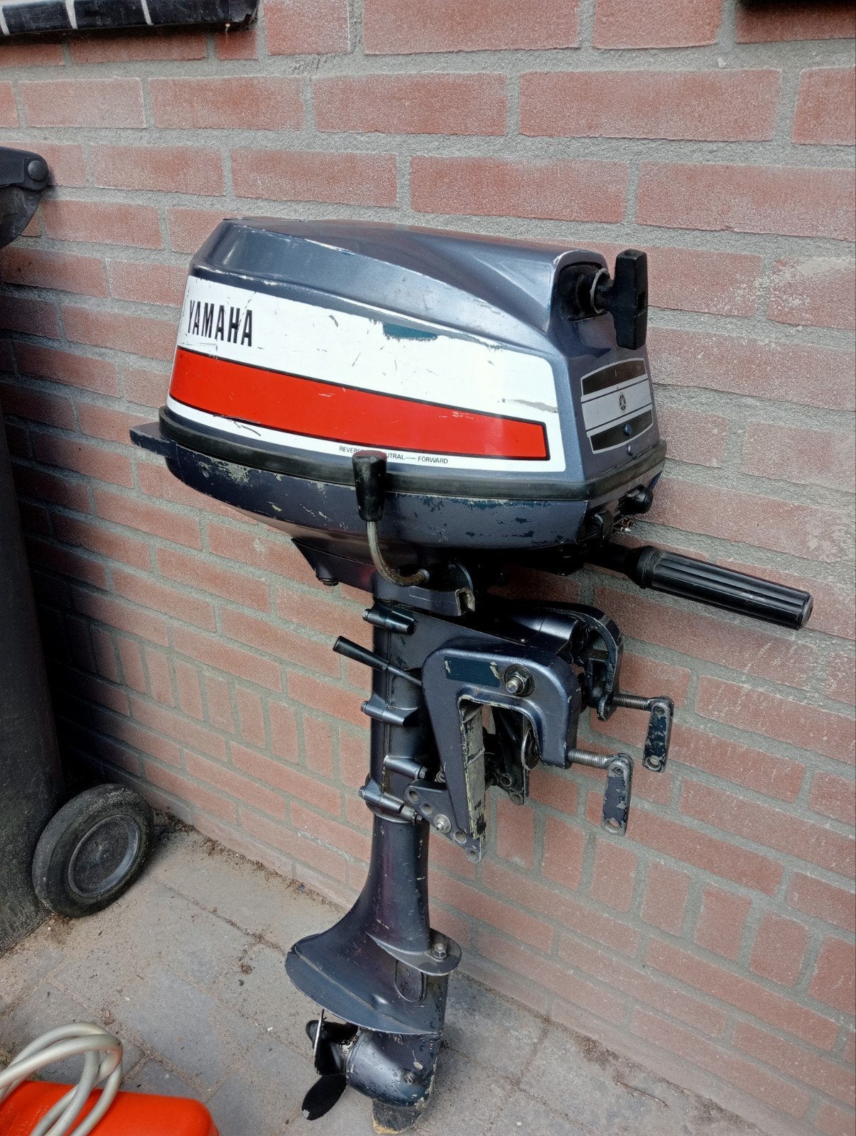 Yamaha 5pk 2-takt buitenboordmotor, Ophalen, Gebruikt, Motor en Techniek, Motorboot