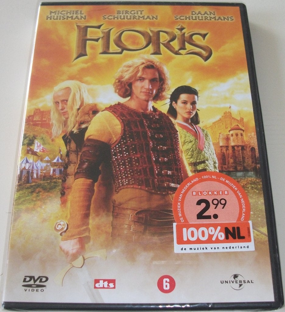 Dvd *** FLORIS *** *NIEUW*, Avontuur, Vanaf 6 jaar, Nieuw in verpakking, Film
