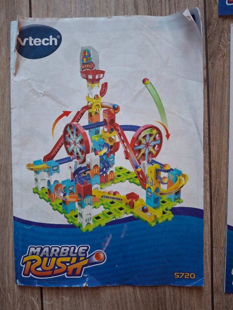 VTech Marble Rush knikkerbaan 4 sets, Ophalen, Gebruikt, 4 tot 6 jaar