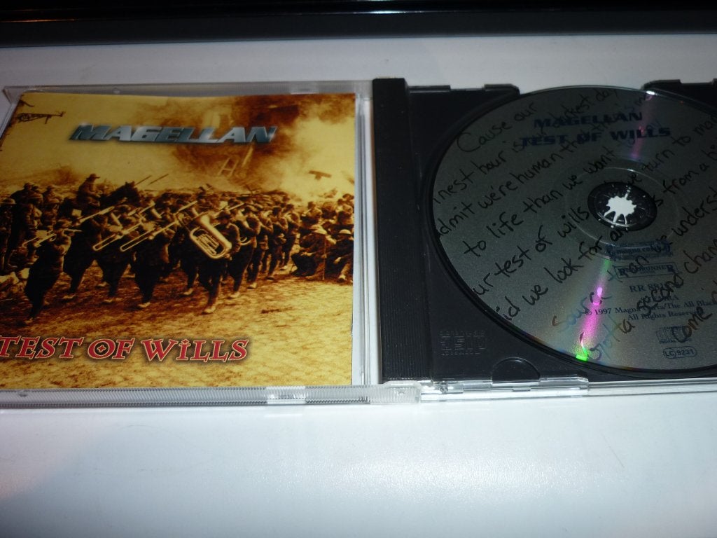 Magellan - Test of Wills CD (Progressive Metal), Gebruikt, Metal, Ophalen of Verzenden, Inclusief boekje