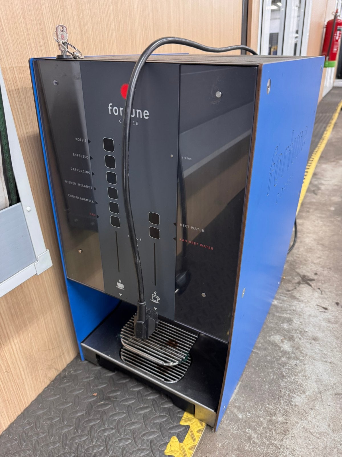 Fortune koffiemachtine, Witgoed en Apparatuur, 10 kopjes of meer, Ophalen, Zo goed als nieuw, Koffiemachine