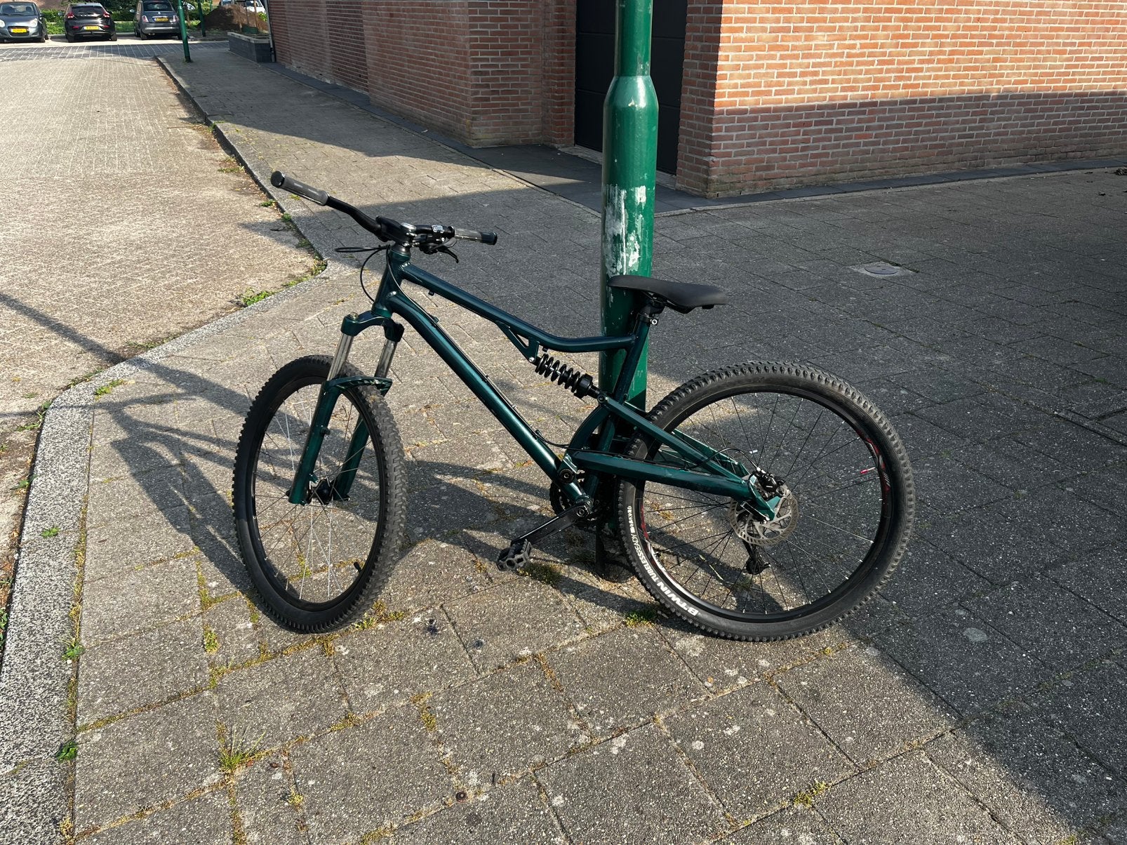 Rockrider 520s full suspension, Ophalen, 24 inch of meer, Aluminium, Zo goed als nieuw