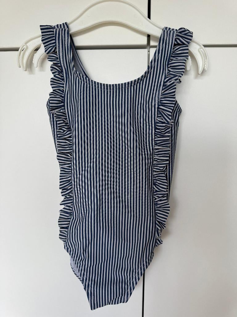 Badpak zwempak blauw wit gestreept Prenatal maat 92, Meisje, Badpak, Ophalen of Verzenden, Zo goed als nieuw