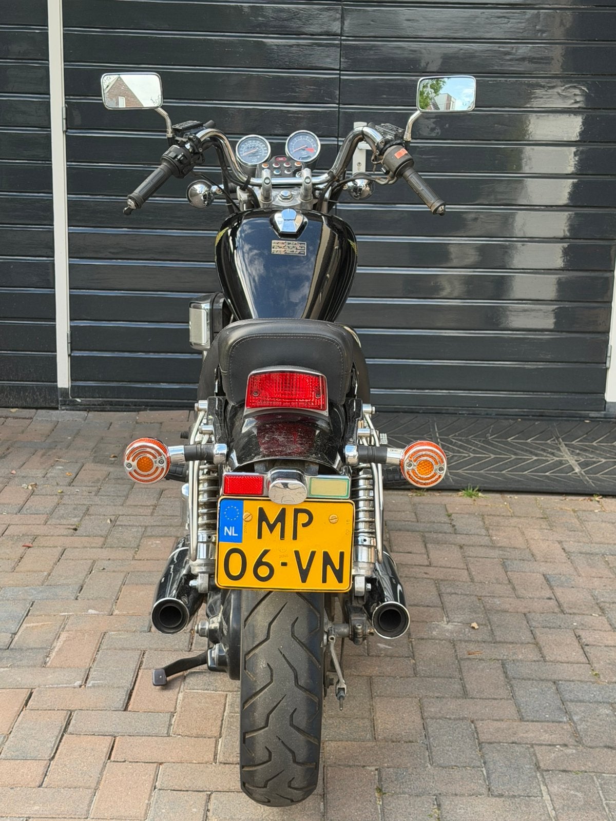 Honda Shadow VT 700 C, Motoren, Cardan-aandrijving, 2 cilinders, Gebruikt, Particulier