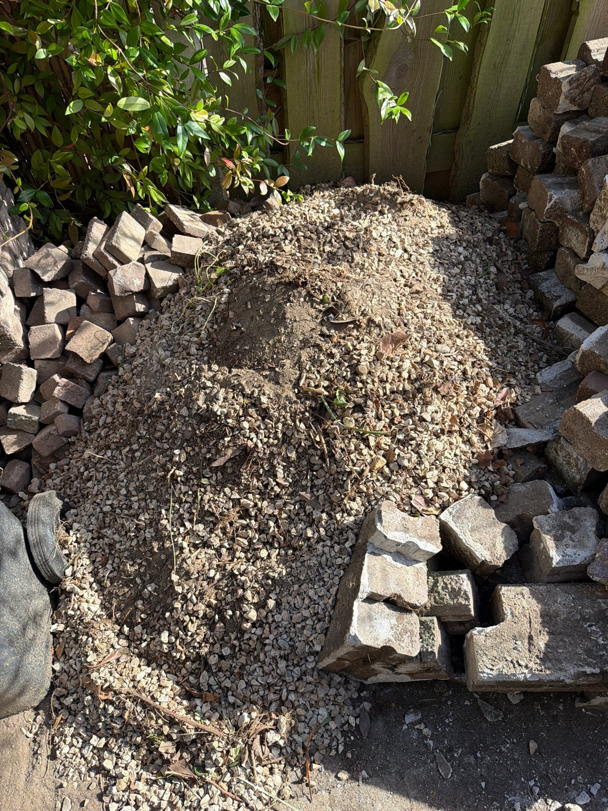 Gratis af te halen: Siergrind/Split voor tuin of oprit, Ophalen of Verzenden, Gebruikt, Grijs, Grind