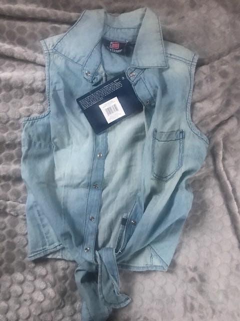 nieuwe dames blouse maat xs, Ophalen of Verzenden, Nieuw, Maat 34 (XS) of kleiner, Blauw