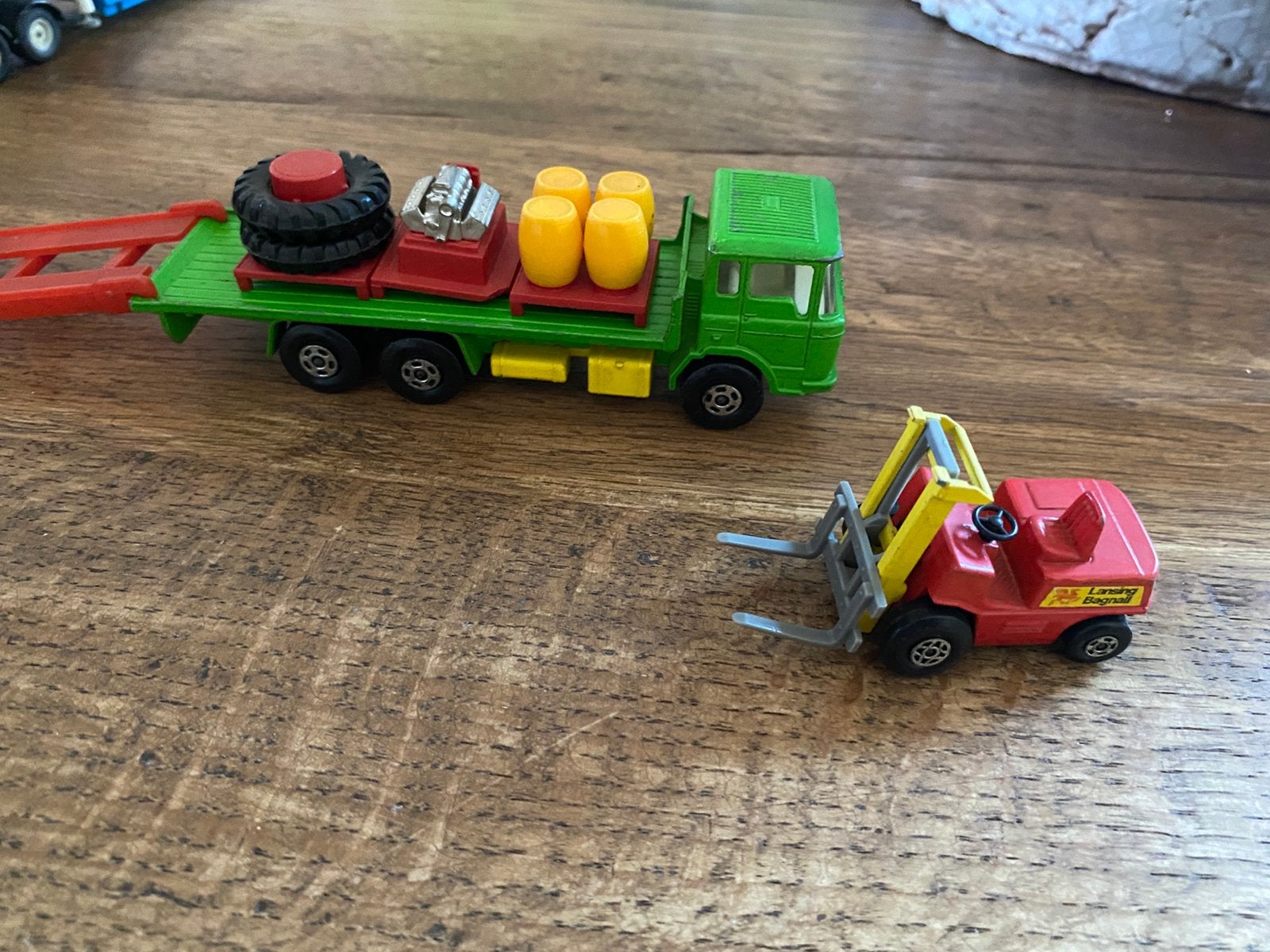 Matchbox Super Kings K-20 B DAF vrachtwagen met lading, Hobby en Vrije tijd, Ophalen of Verzenden, Zo goed als nieuw, Bus of Vrachtwagen