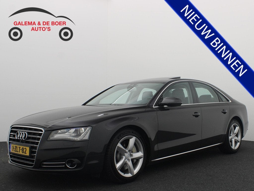Audi A8 4.2 FSI quattro Pro Line+ SCHUIFDAK / KEYLESS / SOFT, Auto's, Audi, Bedrijf, Te koop, A8, 360° camera, 4x4, ABS, Achteruitrijcamera