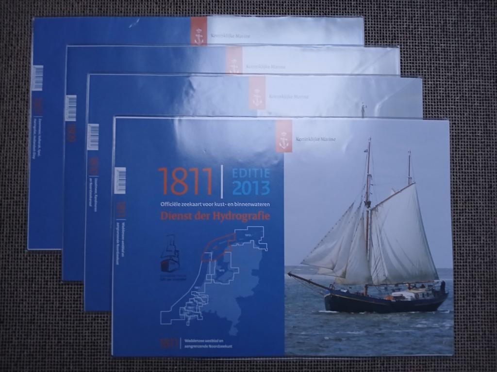 Zeekaarten Nederland Diversen, Watersport en Boten, Ophalen of Verzenden, Gebruikt