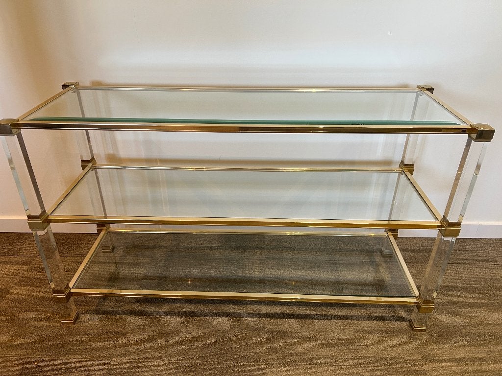 Pierre Vandel Paris bijzettafel, Ophalen, Gebruikt, 50 tot 100 cm, 100 tot 150 cm