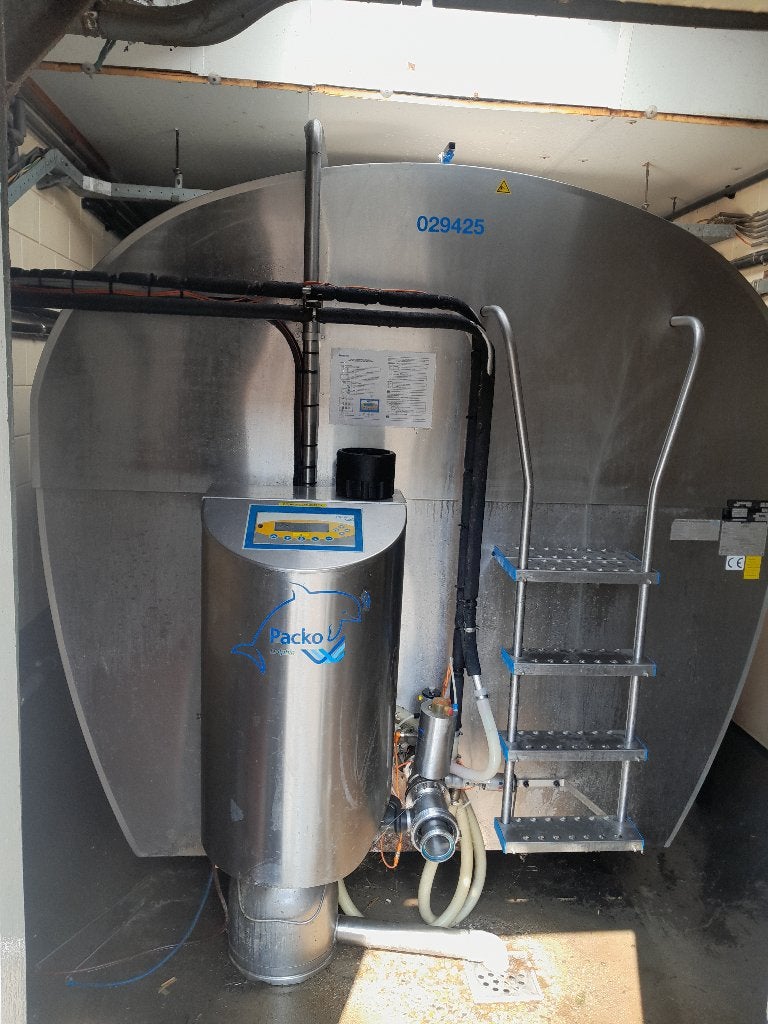 ijs bank melktank, Ophalen, Veehouderij, Melktechniek