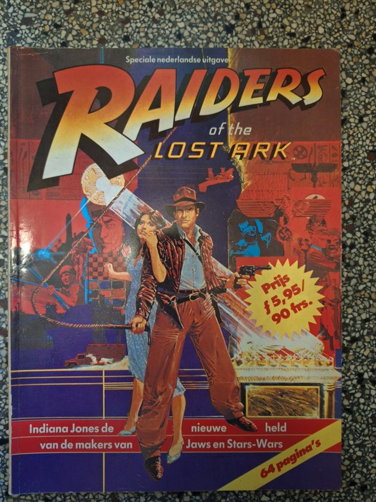 Strip Indiana Jones Raiders of the Lost Arc filmspecial,1981, Eén stripboek, Ophalen of Verzenden, Gelezen