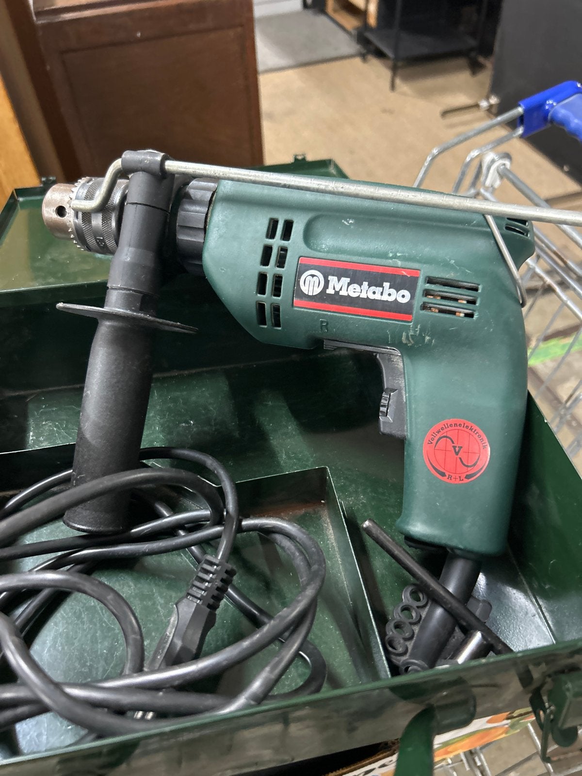 Metabo Boormachine SB E 550 R+L - Weinig gebruikt, Zo goed als nieuw, Nb, Nb, Klopboormechanisme