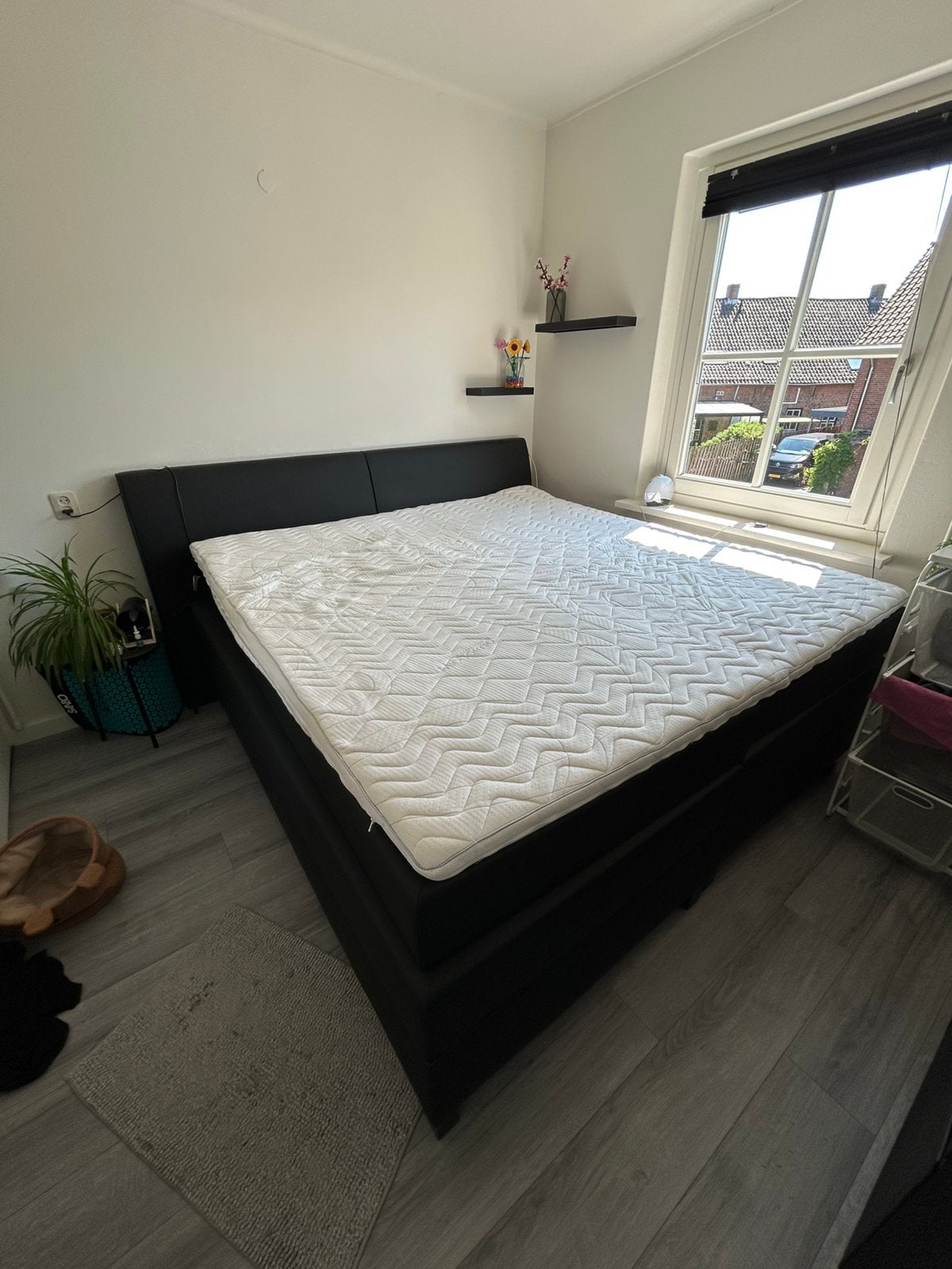 MioDormio Boxspring met opslagruimte, Ophalen, Tweepersoons, Zo goed als nieuw, Overige maten