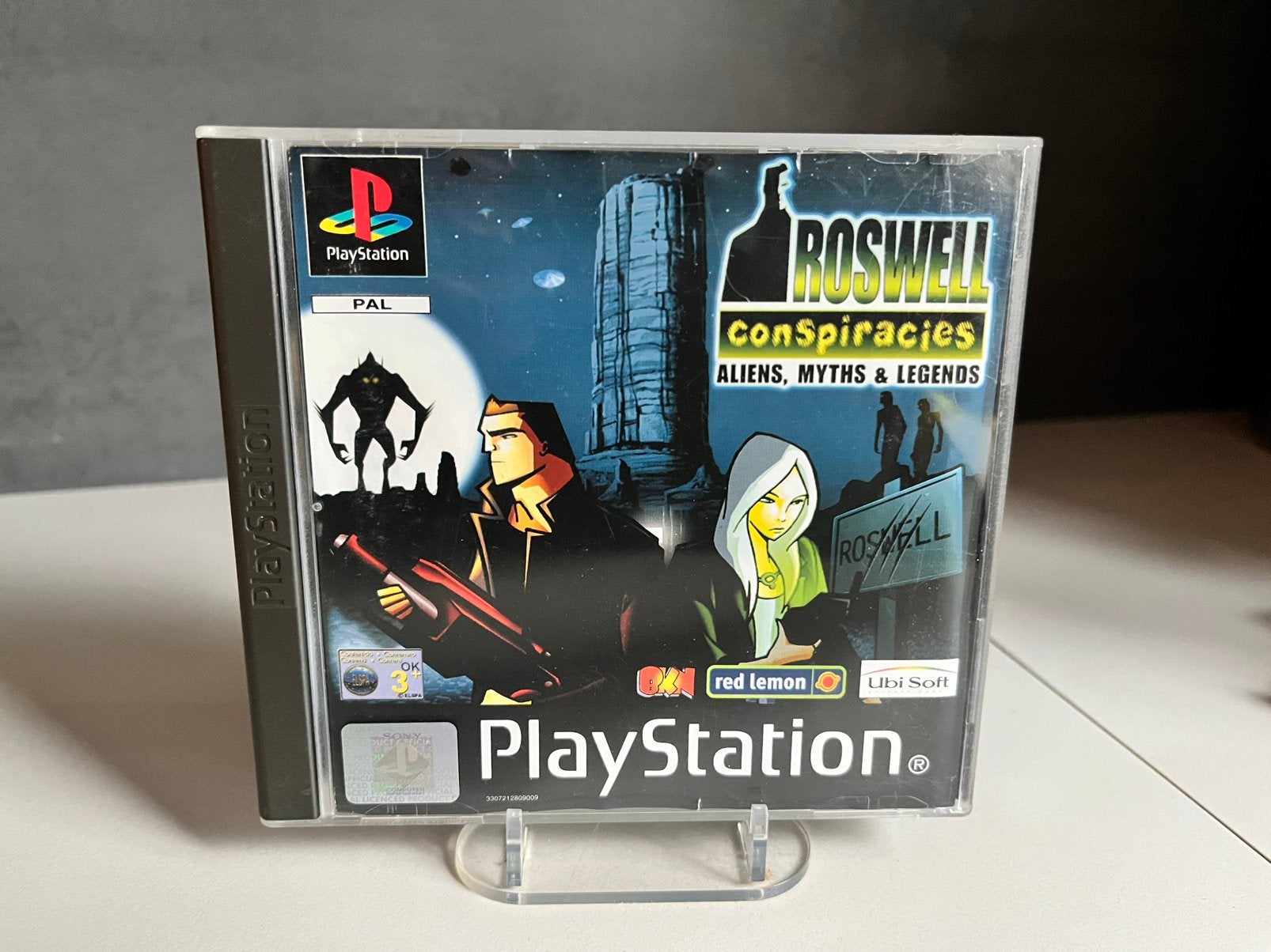 Roswell Conspiracies PS1 - Compleet met boekje, Avontuur en Actie, 1 speler, P, Ophalen of Verzenden