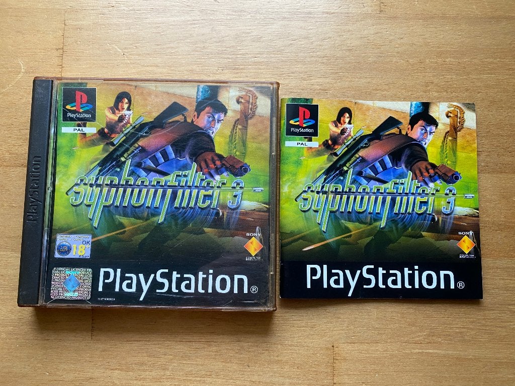 syphon filter 3 ps1, 1 speler, Racen en Vliegen, Ophalen of Verzenden, Zo goed als nieuw