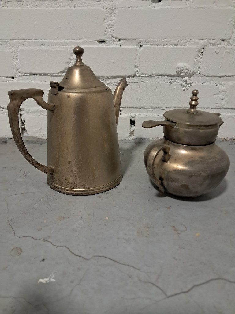 Tinnen theepotten, Ophalen of Verzenden
