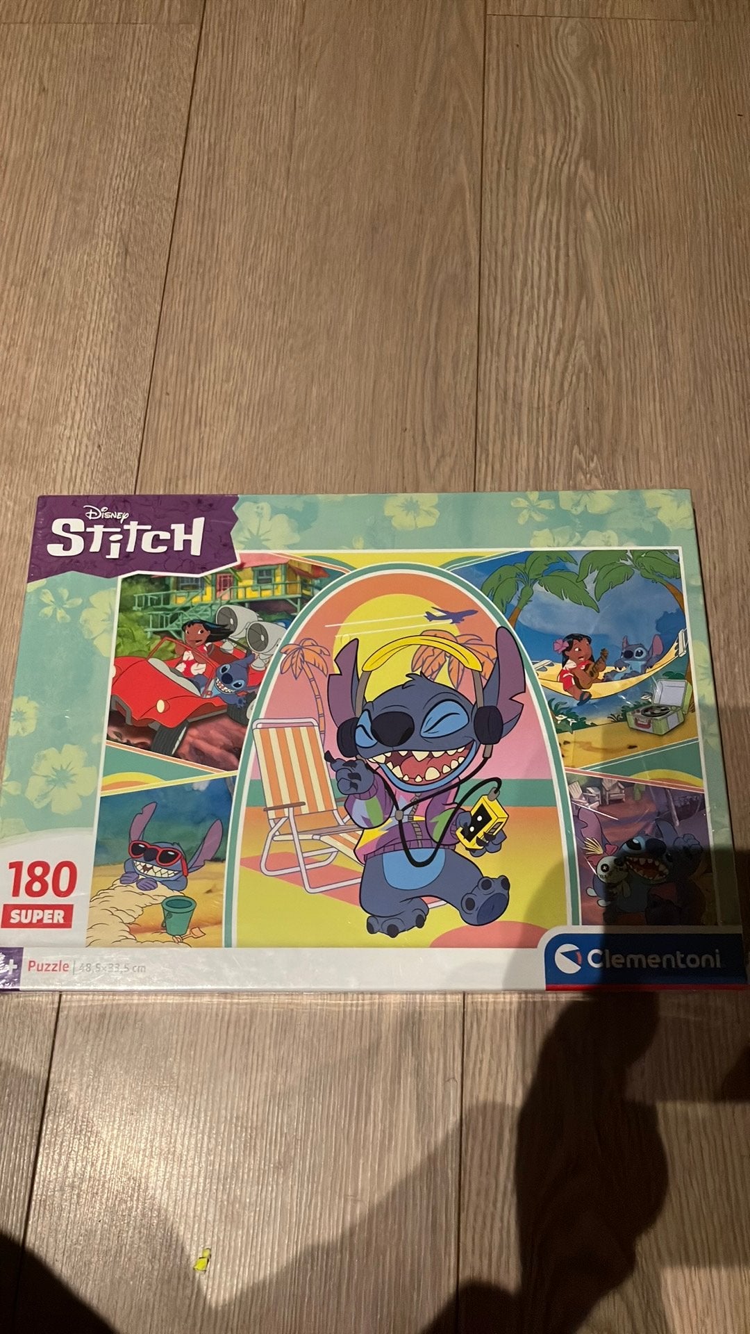 Nieuw disney stich puzzel 180 stukjes 7+, Ophalen of Verzenden, Meer dan 50 stukjes, Nieuw, 6 jaar of ouder