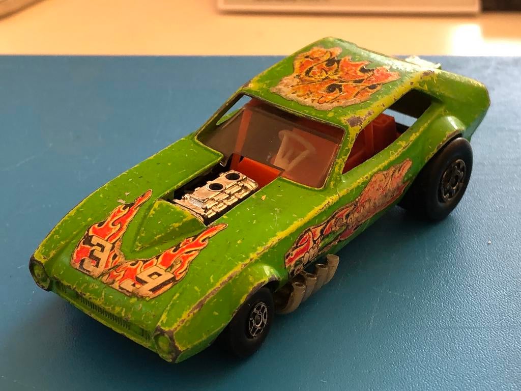 Milligans Mill dragster Matchbox SpeedKings 1972, Ophalen of Verzenden, Gebruikt, Auto