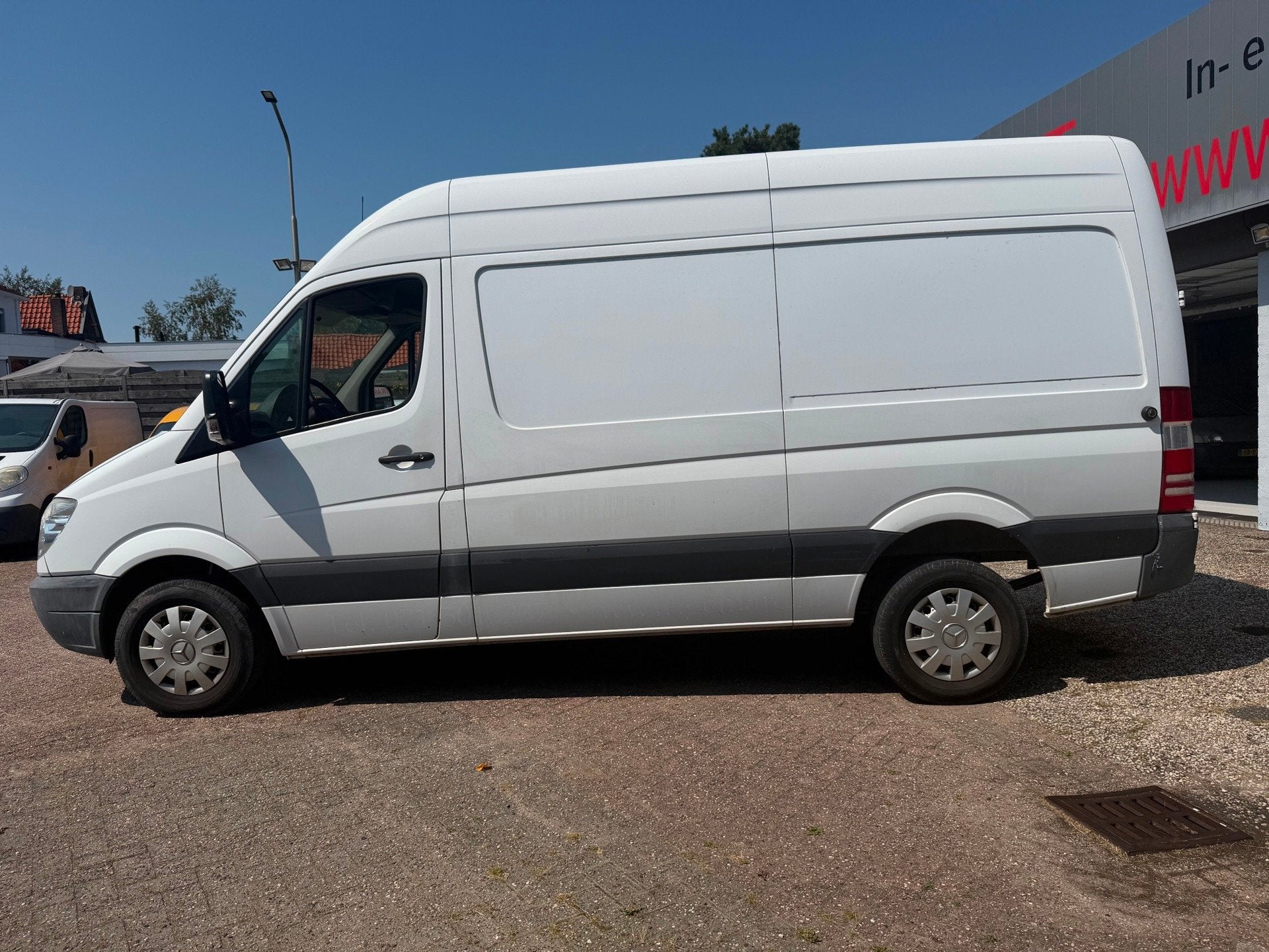 Mercedes-Benz Sprinter 213CDi,95kw/129pk,E5,L2/H2,5-2012, Auto's, Euro 5, Gebruikt, Zwart, 4 cilinders